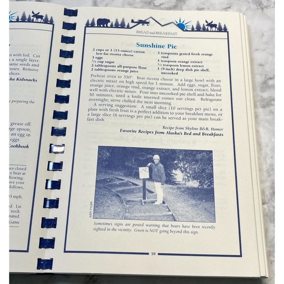 Alaska Cookbook Best of the Best Recipes from Alaska's Favorite Cookbooks 2003 - Picture 3 of 13